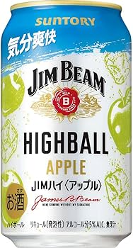 Amazon.co.jp: Jim Beam ジムビーム アップル ハイボール 缶
